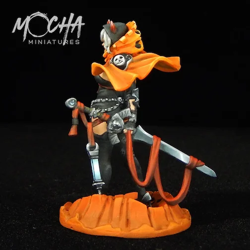Halloween Pinup · October 2018 — Mocha Minis